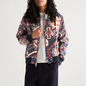 Blouson bombardier sublimation mode hiver pour hommes blouson bombardier respirant par sublimation pour hommes de différentes tailles avec service OEM - Product Image 2