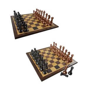 Piezas de Ajedrez de latón de calidad superior Juego de Ajedrez de lujo Diferentes diseños Material de Ajedrez de metal Fabricante y exportador de India - Product Image 6