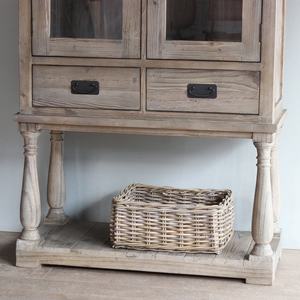 ตู้ครัวในร่มไม้เนื้อแข็งหรูหราชั้นนำใหม่ตู้บาร์รูปทรงเรขาคณิตดีไซน์ทันสมัยสำหรับเฟอร์นิเจอร์บ้าน - Product Image 3