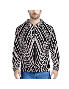 Fabricant de sweat à capuche 100% coton personnalisé pour hommes avec style de rue à la mode de haute qualité pour l'hiver décontracté poche fermeture éclair - Product Image 1