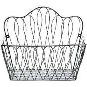 Panier de rangement rectangulaire en fil métallique, finition dorée, organisateur décoratif pour cuisine, salle de bain, bureau, maison - Product Image 6