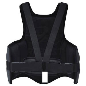 Protector de Pecho de Cuero con Acolchado Suave, Transpirable, Cómodo, Fácil de Usar, Ligero, para Boxeo y Lucha, con Sensación Suave - Product Image 2