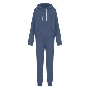 Ensemble survêtement femme 2 pièces, velours d'hiver, velours côtelé, polaire, vêtements de sport personnalisés pour femme, motif uni, haute qualité - Product Image 6