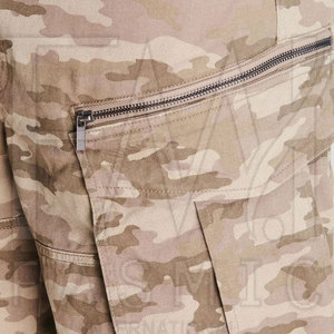 100% algodón al aire libre de secado rápido trabajo táctico Cargo pantalones cortos para logotipo impreso personalizado botón cierre cintura - Product Image 6