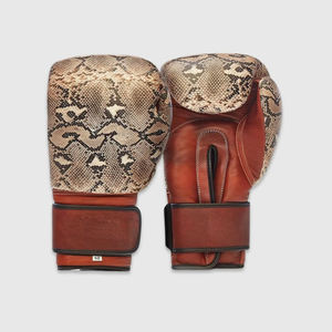 ถุงมือชกมวยหนัง PU มาใหม่พร้อมสายรัดสำหรับใส่ฝึกซ้อมกีฬา - Product Image 1