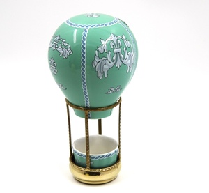 Candelabro de Cerámica Bohemio Estilo Montgolfiere Fabergé, Hecho a Mano, para Decoración de Mesa en Bodas y Uso en Interiores - Product Image 2