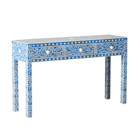 Vente en gros de table console en nacre Mobilier en bois au design minimaliste pour la maison Hôtel Chambre à manger Appartement