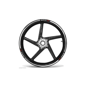 Bandes adhésives personnalisées avec logo pour jantes de 17 pouces, autocollants de tuning pour roues GSX-R, compatibles avec les motos Suzuki GSXR, pour la décoration - Product Image 1