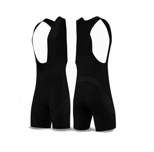 Los pantalones cortos con pechera de ciclismo más vendidos Diseño de sublimación completa con nombre de equipo personalizado Tallas grandes y característica reversible - Product Image 2