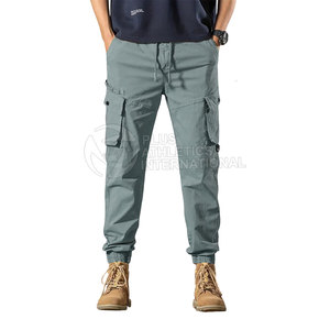 Casual Men Streetwear <b>Trousers</b> With Zipper Pockets And Relaxed Fit For Daily Wear Fashion Men Streetwear <b>Trousers</b> - Product Image 1