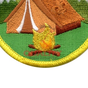 Best Manufacturer Cheap Price <b>Embroidery</b> Patches Top Quality <b>Material</b> Made Custom Designer Fabric <b>Embroidery</b> Patches OEM - Product Image 6