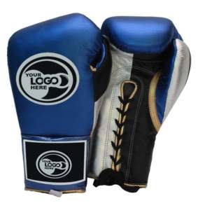 Gants de boxe professionnels personnalisés à lacets pour l'entraînement et le sparring, en cuir véritable, antidérapants, respirants, légers et anti-humidité - Product Image 2