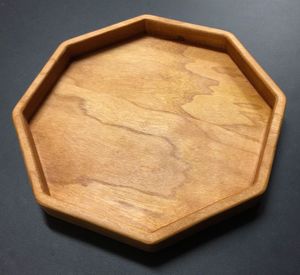 Plateau de service en bois moderne pour la maison, la chambre à coucher, la salle d'accueil, le salon, la table à manger, le restaurant et le bar, pour la vaisselle et le service de nourriture - Product Image 4