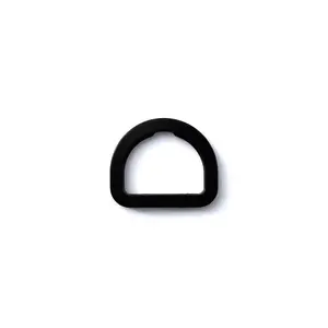 Plastic D-Ring Quality Black D Rings Loop