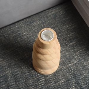 <b>Creative</b> <b>Novelty</b> Christmas <b>Decoration</b> Candle Pillar <b>Home</b> Table <b>Decoration</b> Wood Candle Holder for Romantic Evening Scented Candle - Product Image 6