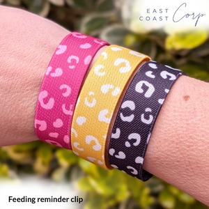 Clip de vêtement d'allaitement noir avec motif imprimé léopard à entraînement manuel pour matériel en coton de 0 à 12 mois - Product Image 2