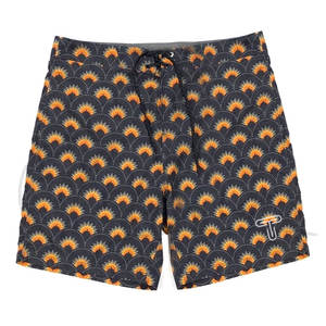 Pantalones Cortos de Playa Personalizados para Hombre, Transpirables, Cintura Media Elástica, Cómodos, Estampados, 100% Poliéster, de Secado Rápido, Estilo Urbano - Product Image 1