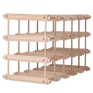 Portabottiglie in Legno di Faggio WELL HOME per 20 Bottiglie, Elegante e Resistente - Product Image 5