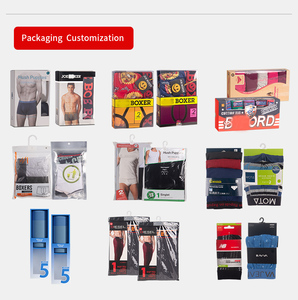 Calzoncillos bóxer sólidos personalizados de fábrica de alta calidad con su propio logotipo para hombre, calzoncillos de algodón de bambú Modal de nailon para hombre, envío DDP - Product Image 5