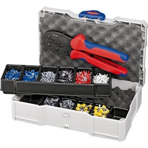 Pince à sertir KNIPEX PreciForce Systainer, assortiment de cosses de câble, 1201 pièces, 0,50-6,00 mm, accessoires de gestion des câbles - Product Image 1