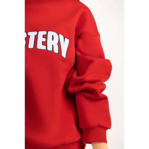 เสื้อสเวตเชิ้ตผู้หญิงทรงปกติ รุ่น TT-A9 ผ้าถักเนื้อนุ่ม ระบายอากาศได้ดี ลายเรียบ น้ำหนัก 160 กรัม คอทรงโอ แบรนด์ 110 APPARELS - Product Image 5