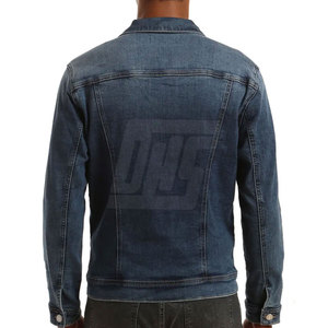 แจ็กเก็ตยีนส์สำหรับผู้ชายเสื้อแจ็กเก็ตฤดูหนาวระบายอากาศได้สำหรับกลางแจ้งโลโก้ตามสั่ง - Product Image 3