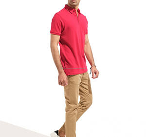 Polos pour hommes avec logo brodé sur mesure en coton de qualité op Chemises de sport de marque décontractées Polos Home Fashion Tops unisexes - Product Image 3