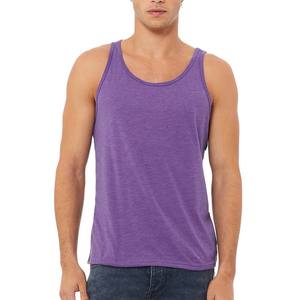 100% Coton Respirant Adulte Unisexe Jersey Gym Débardeur Homme - Product Image 6