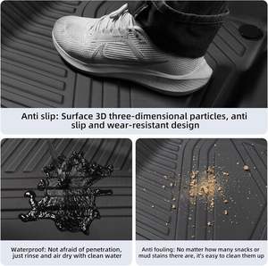 Alfombrillas Premium para Toyota <span class=keywords><strong>RAV4</strong></span> 2019-2025 (no compatible con híbrido) TPE All Weather Floor Liners Foot Trunk Mat Accesorios Interior - Product Image 6