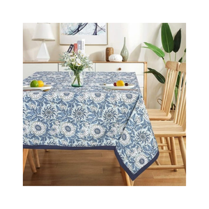 Pastel Green Organic Cotton Damask Pattern <b>Table</b> <b>Cloth</b> 280 GSM Machine Washable Sustainable Perfect For Festive Dining <b>Table</b> - Product Image 4