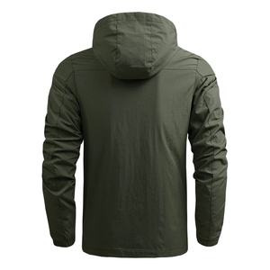 Chaqueta Cortavientos Impermeable de la Mejor Calidad 2026, Precio al por Mayor Personalizado, Chaqueta Cortavientos Unisex Ligera e Impermeable - Product Image 3