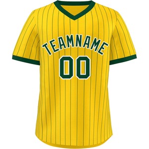 Jersey de Béisbol al Por Mayor, de Secado Rápido, Poliéster, Cuello en V, Ropa Deportiva, Impresión Digital con Detalles del Jugador, Servicio de Producción de Fábrica - Product Image 4