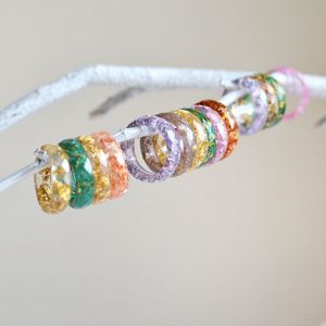 กำไลแฟชันกำไลข้อมือและกำไลข้อมือแฟชั่นกำไลข้อมือใหญ่ใหญ่อินเทรนด์ใหญ่ใหญ่เกินจริงหลายสีอะคริลิคเรซิน - Product Image 3