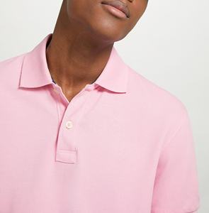 Respirant personnalisé de haute qualité broderie personnalisée décontracté plaine Golf polos coton grande taille tricoté polos pour hommes - Product Image 4