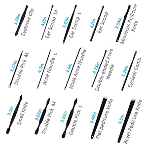 Ensemble de manucure et pédicure professionnel en acier inoxydable, dernier design 2026, best-seller, kit d'outils de soins personnels avec services OEM - Product Image 4