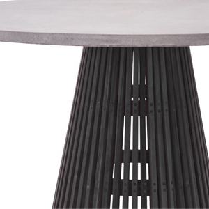 Tables à manger en teck indonésien de qualité supérieure personnalisables dans un style moderne Table à manger ronde en teck pour restaurant - Product Image 2