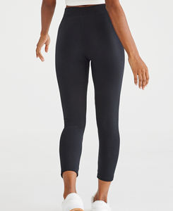 Legging de gymnastique taille haute pour femme coupe ajustée pantalon d'entraînement décontracté grande taille élégant fabriqué au Pakistan matériau Spandex/Nylon XS - Product Image 2