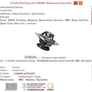 Thermostat pour moteur diesel Perkins 2485658, pièce de rechange MKT - Product Image 2