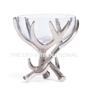 Nuevo Tazón Decorativo Elegante con Diseño Geométrico Hecho de Metal, Tazón para Servir para el Hogar, Vajilla, Tazón para Servir a un Precio Competitivo - Product Image 6