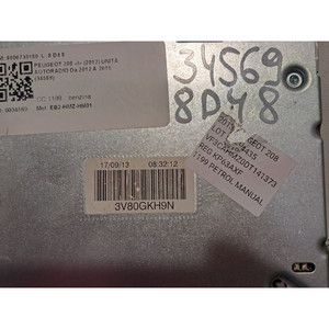 Autoradio PEUGEOT 208 Série 9806730180 EB2-HMZ-HM01 (12>19) - Product Image 6