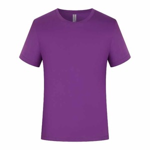 Venta al por mayor de alta calidad camiseta OEM nuevo diseño liso en blanco manga corta cuello redondo estilo casual camiseta - Product Image 3