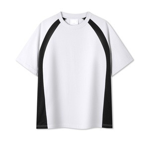 เสื้อยืดโอเวอร์ไซส์ผ้าฝ้ายแท้ 100% แบบสั่งทำพิเศษสำหรับผู้ชาย แขนสั้น ใส่สบาย แห้งเร็ว ระบายอากาศได้ดี ไซส์ใหญ่พิเศษ สำหรับฤดูร้อน - Product Image 4