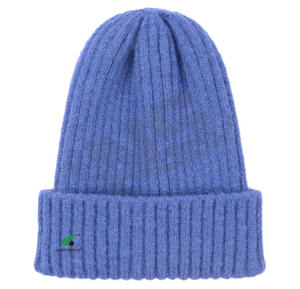 Bonnet chaud en acrylique jacquard Logo personnalisé Bonnet tricoté doux à la mode pour l'hiver pour un usage extérieur unisexe - Product Image 6