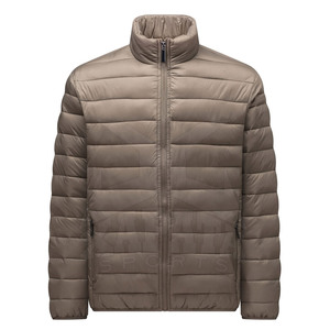 Top Selling High Quality Men's Puffer <b>Jacket</b> Custom Design with Stand Collar for Winter Use OEM Service Breathable - Product Image 1