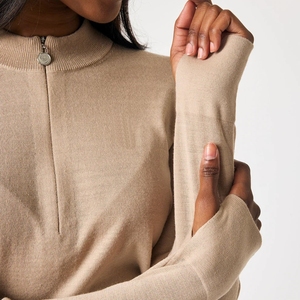 Camisa ecuestre de moda que absorbe la humedad ajuste femenino ropa personalizada a granel venta al por mayor ropa interior para montar a caballo - Product Image 3