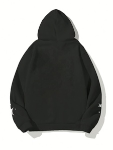 Factory Made Cut and Sew Boxy fit Streetwear Customized 100% Cotton Hoodies for <b>Man</b> Unique Patch Work Hoodies - Product Image 2
