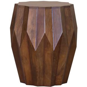 Handcrafted natural wooden end <b>table</b> beside sofa decorative vase <b>table</b> for home furniture living room bedroom office decoration - Product Image 6