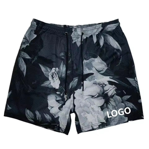 Vente en gros 2024 nouveaux shorts de plage imprimés par sublimation designs logo personnalisé shorts imprimés pour hommes à prix raisonnable avec logo personnalisé - Product Image 1