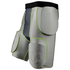 Pantalones cortos de faja de fútbol americano con 5 almohadillas lisas para adultos y jóvenes, ropa deportiva de último diseño 2024 - Product Image 3