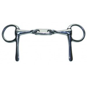 Bocado de Acero Inoxidable de Alta Calidad Tipo French Link para Caballos, con Boquilla Pulida para Equitación y Entrenamiento - Product Image 4